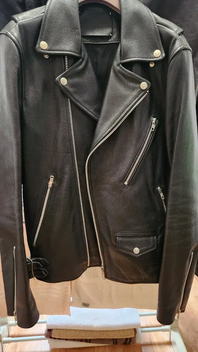 VivaStudio Leather Rider Jacket M