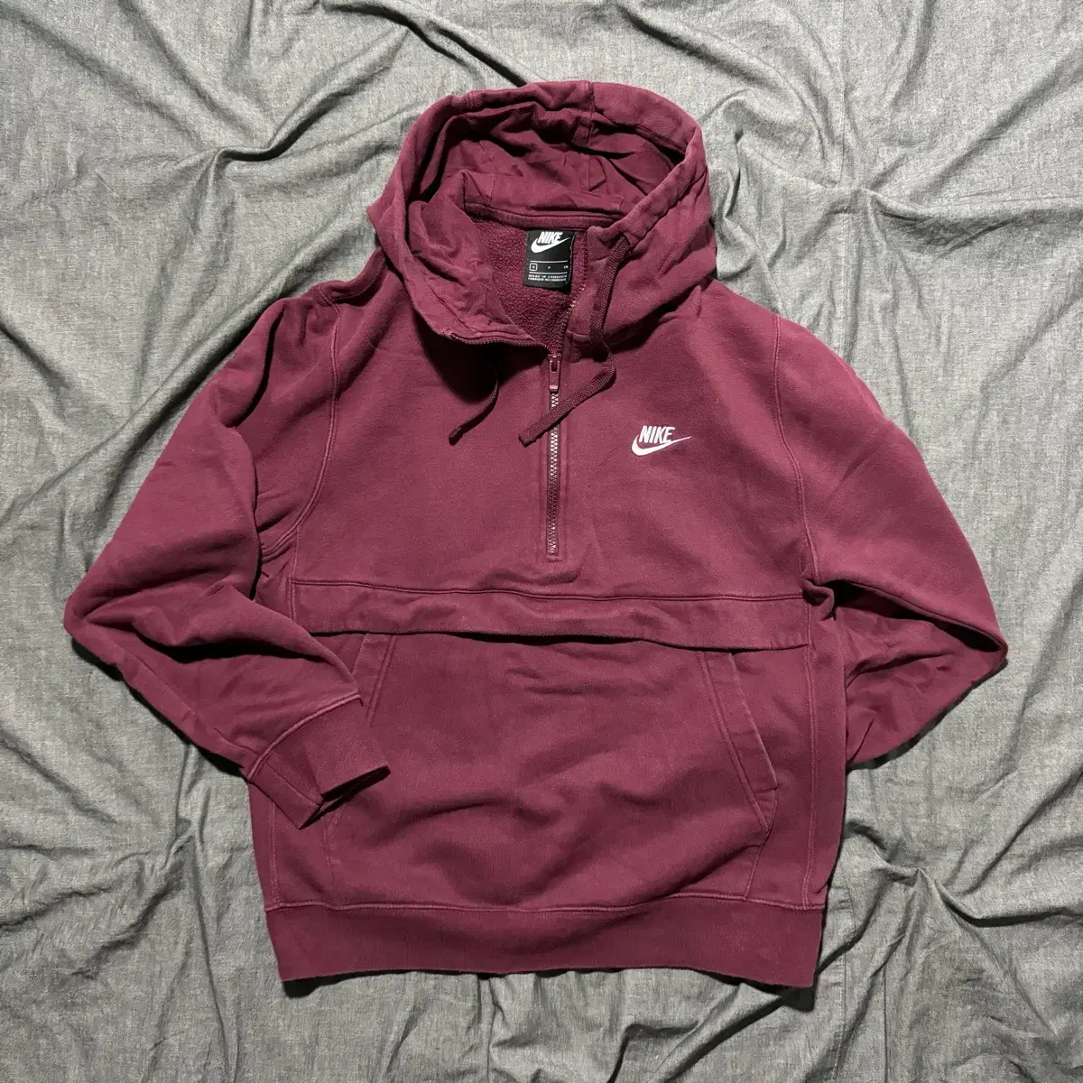 Nike Half Zip-Up Hood shirts Sz S