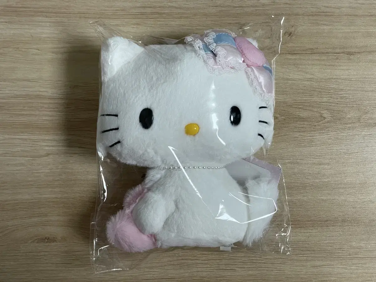 Heisei Fluffy Heart Chamikitty Plush Mascot Shirousa Sugarbunnies