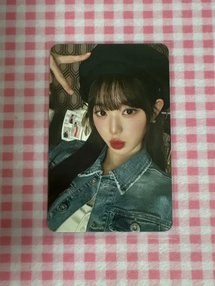 {Sold}Ive wonyoung Magazine Random Photocard Pack Selfie