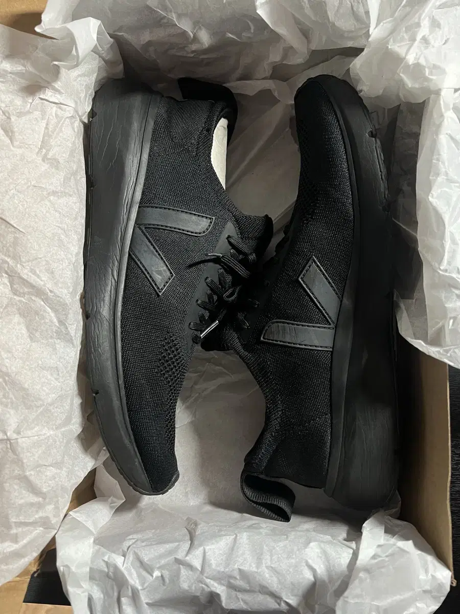 Rick Owens x Beja Runner Style 2 V-KNIT Black size 285