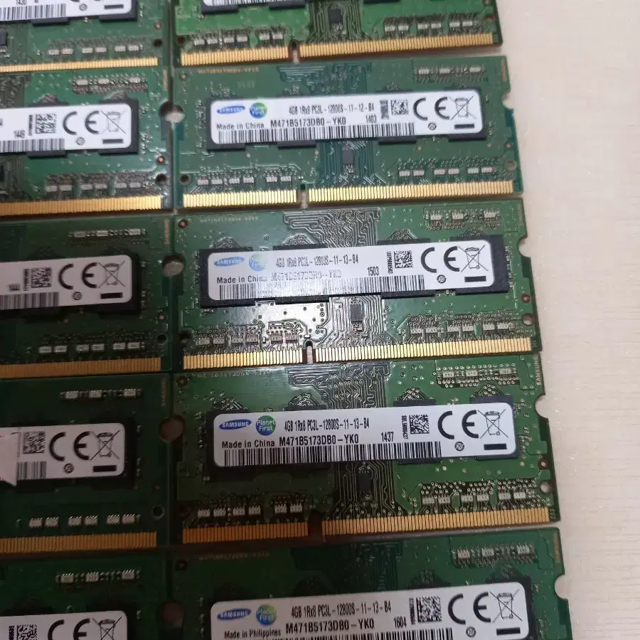 노트북 램 ddr3l 12800 저전력 4기가와 ddr3 8500 2기가