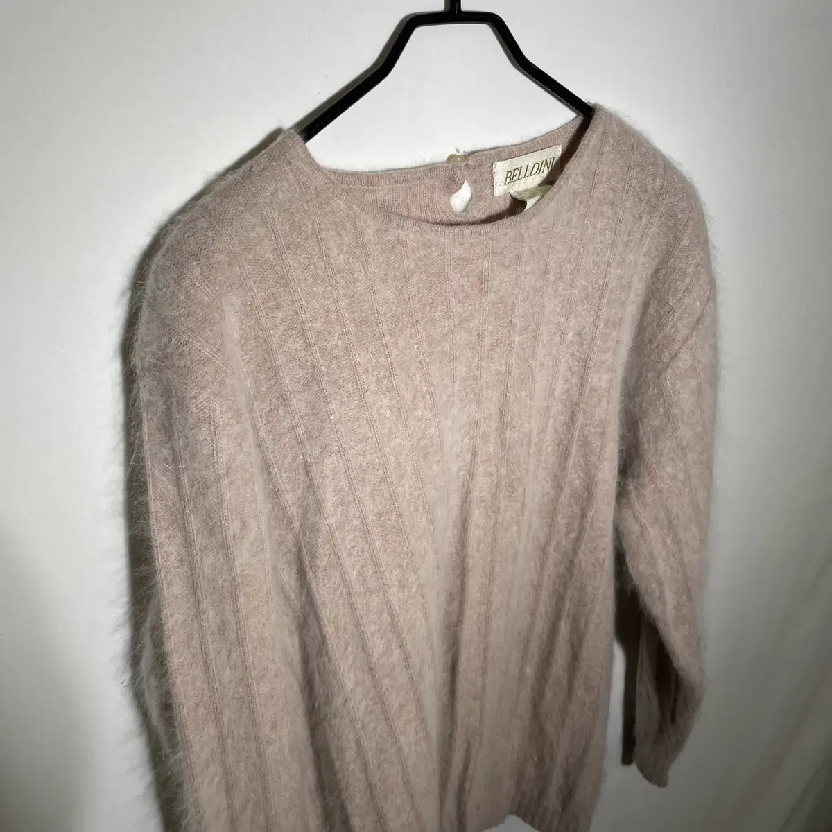 BELLDINI Angora wool knit sweater L