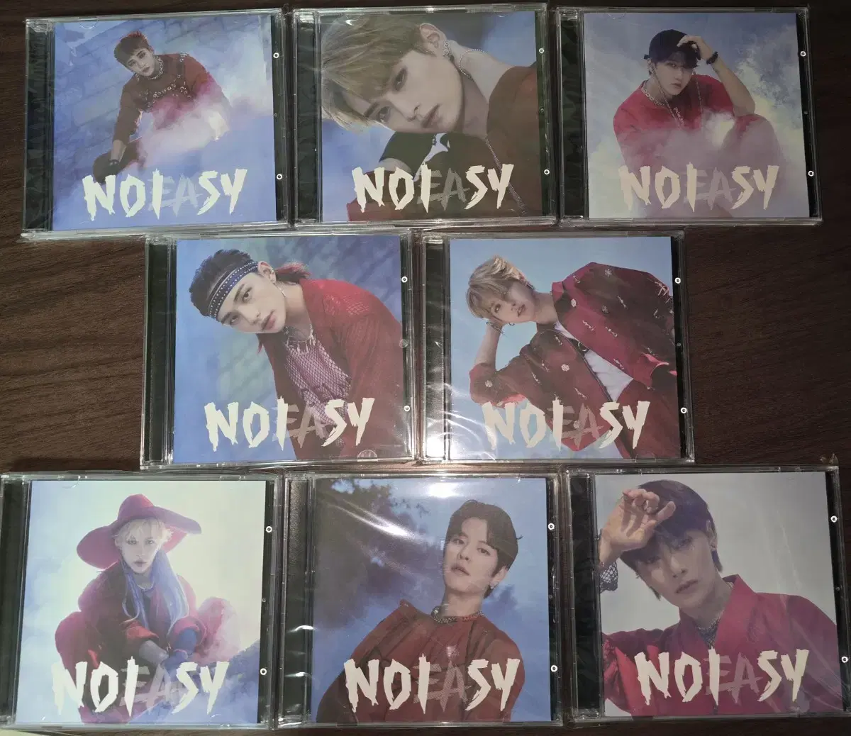 Straykids No.E.J. Jewel unsealed album set of 8 sold