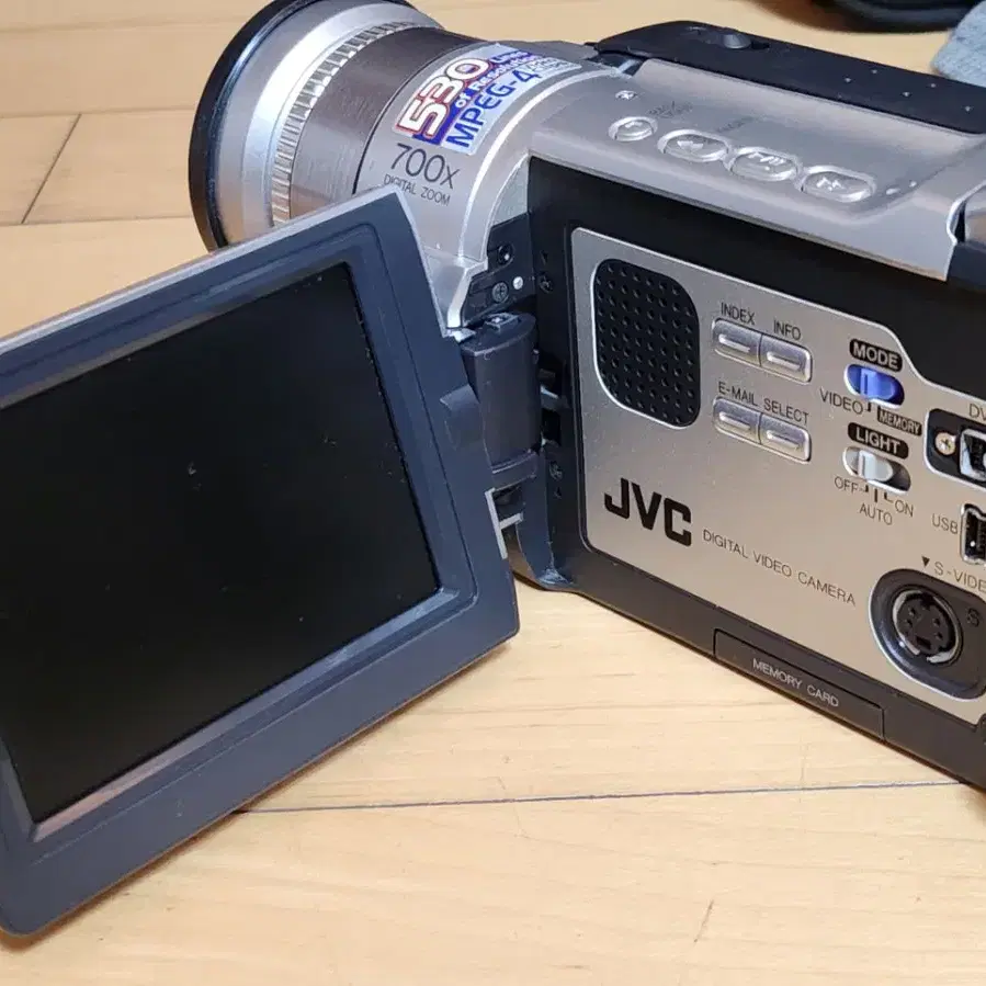 레트로 JVC 정발 6mm GR-DVL1020KR 디지털 캠코더 카메라