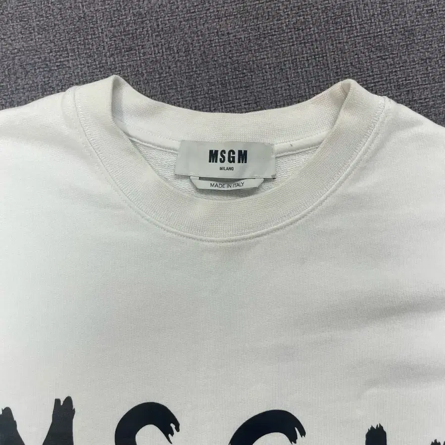 MSGM 맨투맨(화이트)