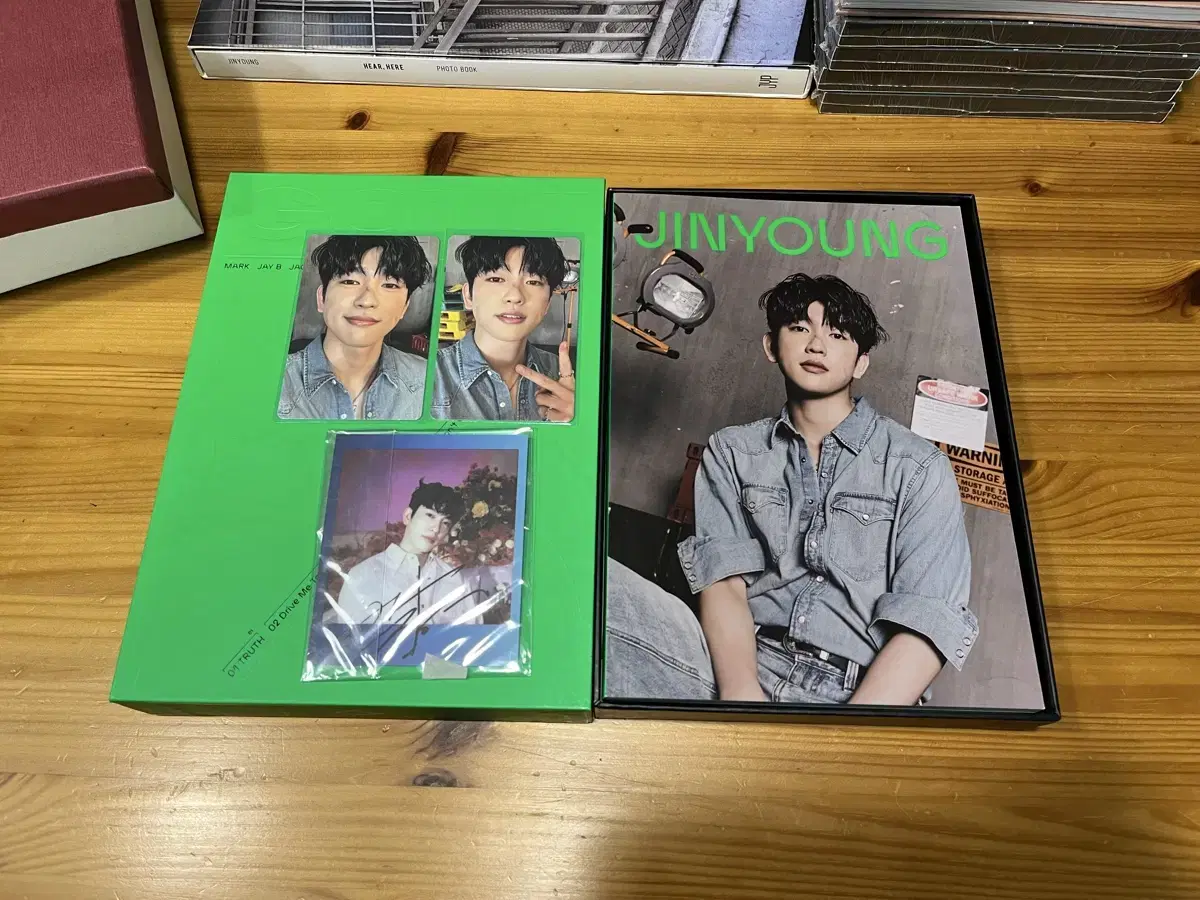 갓세븐 진영 박진영 got7 앨범 포카