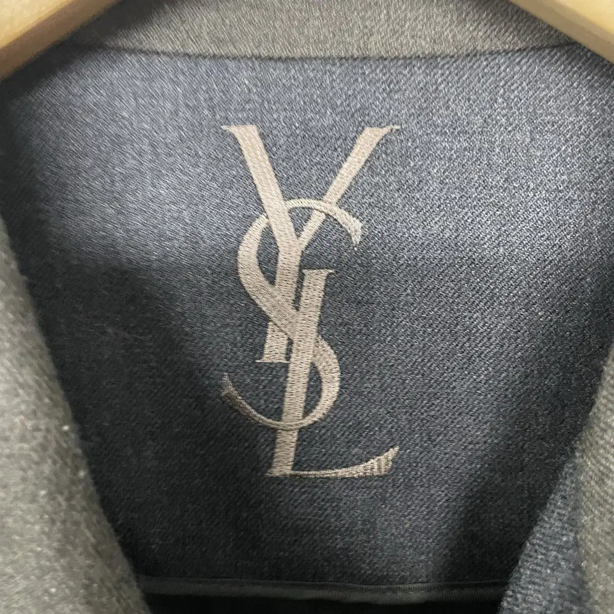 입생로랑 Ysl 모직 블루종 자켓