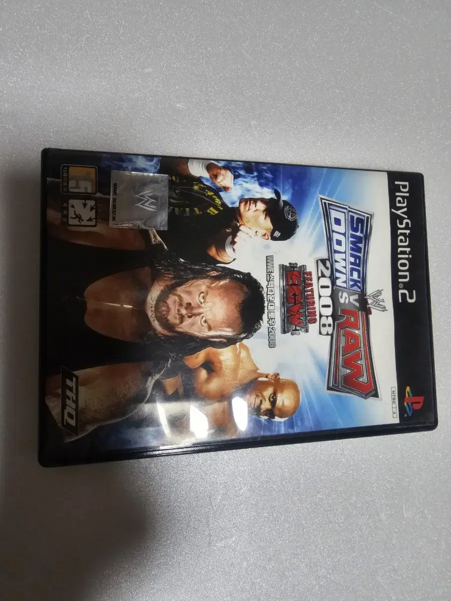 PS2  플스2  스맥다운 VS로우 정발 2008