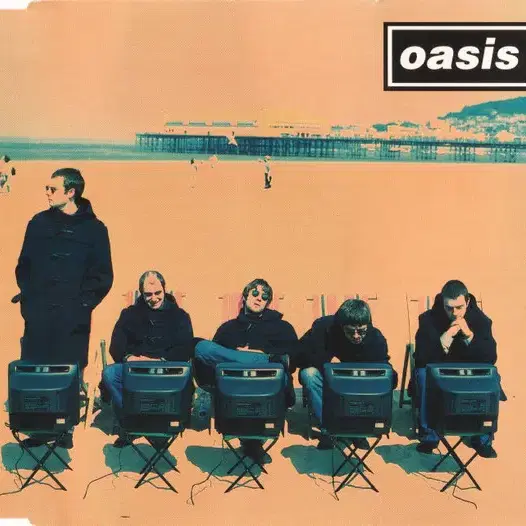 Oasis - Roll With It (싱글CD) 영국반 초판 NM-