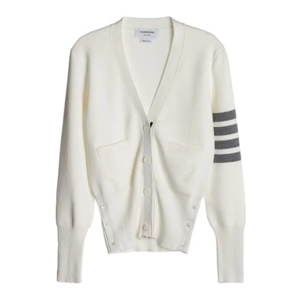 Thom Browne Milano Stitch Women's Cardigan Cream