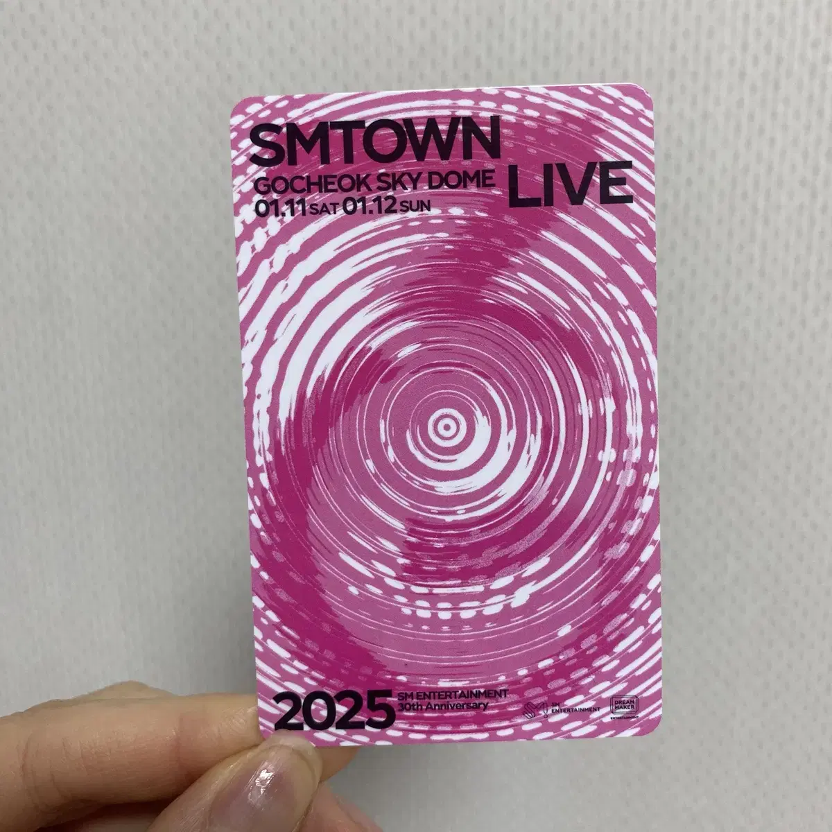 Smtown 콘서트 슴콘 1/12 막콘 R석 1석 양도