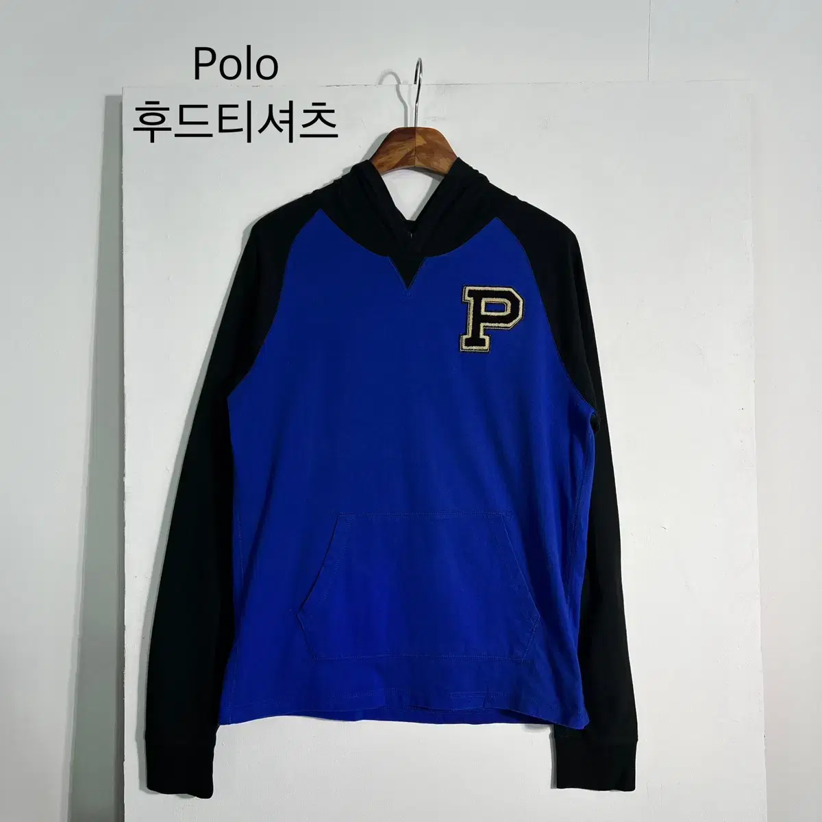 polo 폴로 p로고 후드티셔츠