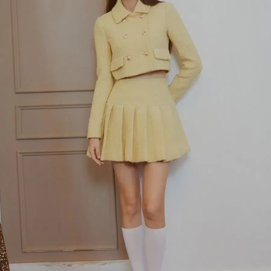 이바나헬싱키 Linnae tweed skirt 트위드 스커트 M사이즈