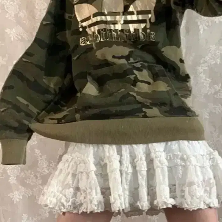 Adidas camo hoodie