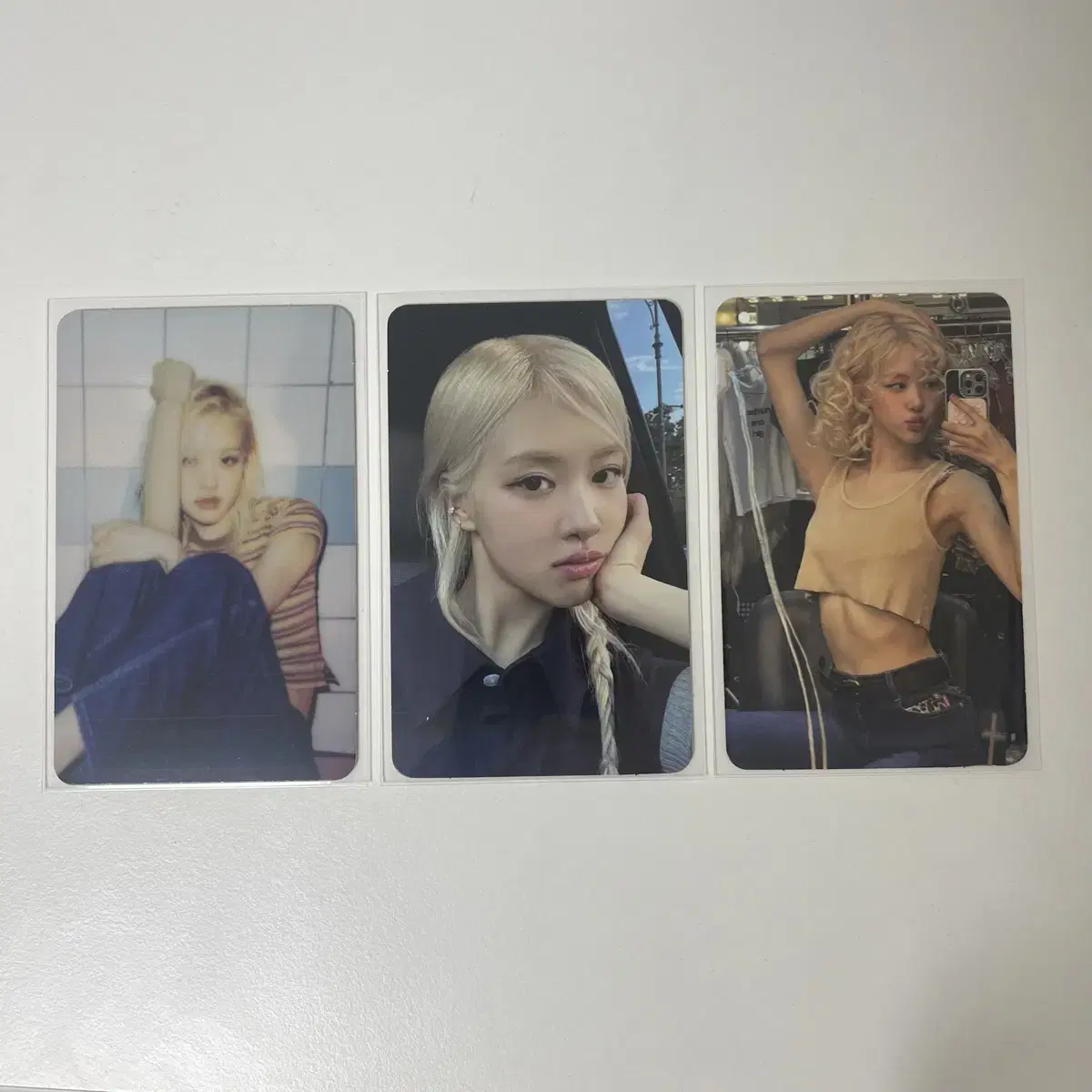 로제 rosie KR EXCLUSIVE 앨범 포카 양도