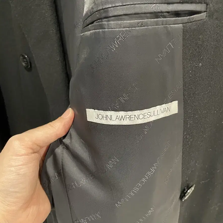 JOHNLAWRENCESULLIVAN Black DB Coat