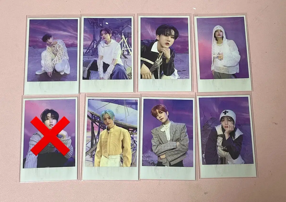 Straykids Rock polaroid photocard WTS