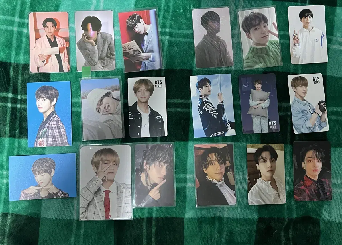 Temporary specials bts jungkook jungkook v taehyung v photocard