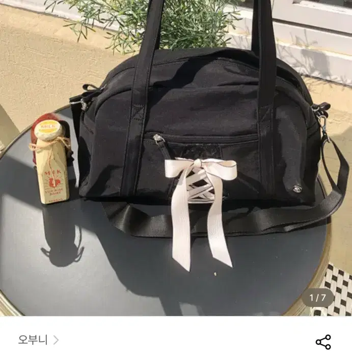 오부니 가방 daily ribbon gym bag 팔아요