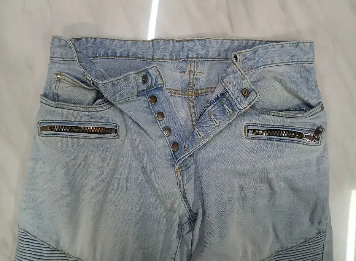 [Genuine] Balmain Men's Jeans 36 inch (biker jin)