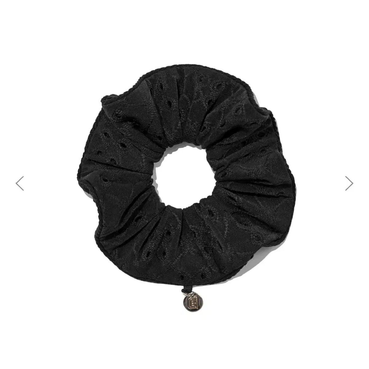 글로니 참 스크런치 블랙 CHARM SCRUNCHIE (BLACK)