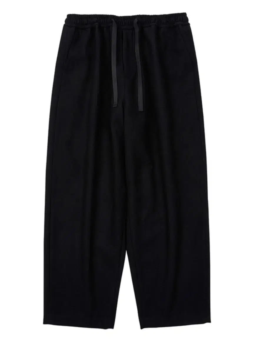 Oversized Wool Trousers [BLACK]