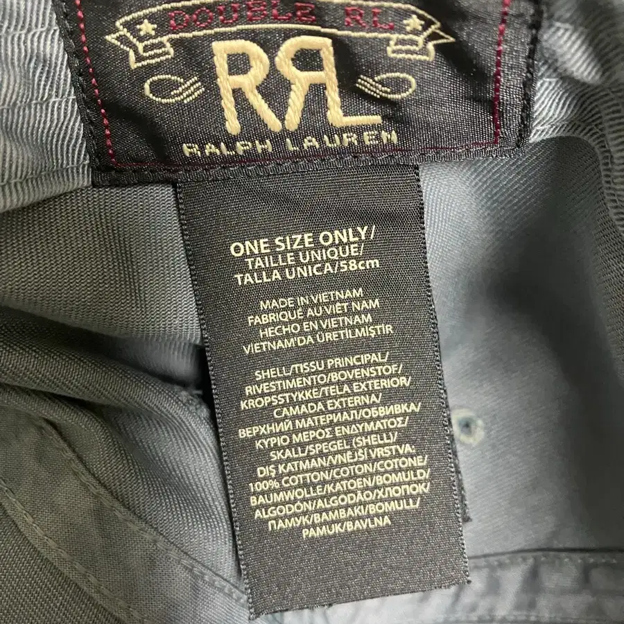 RRL 볼캡 블루