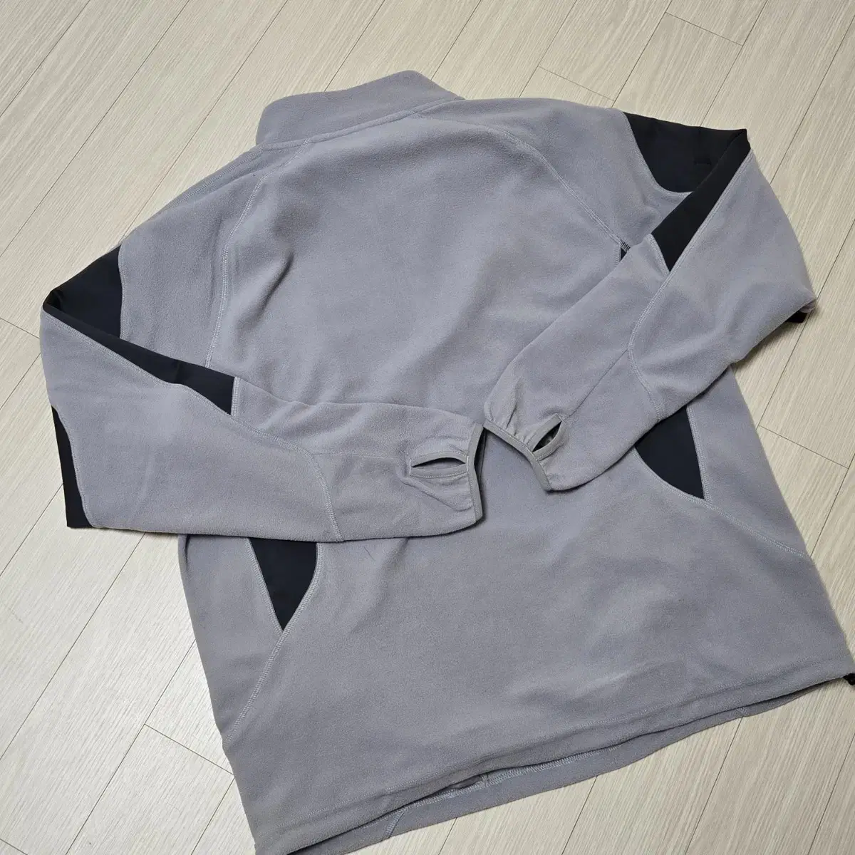 [4] 산산기어 HALF ZIP-UP FLEECE [GREY]