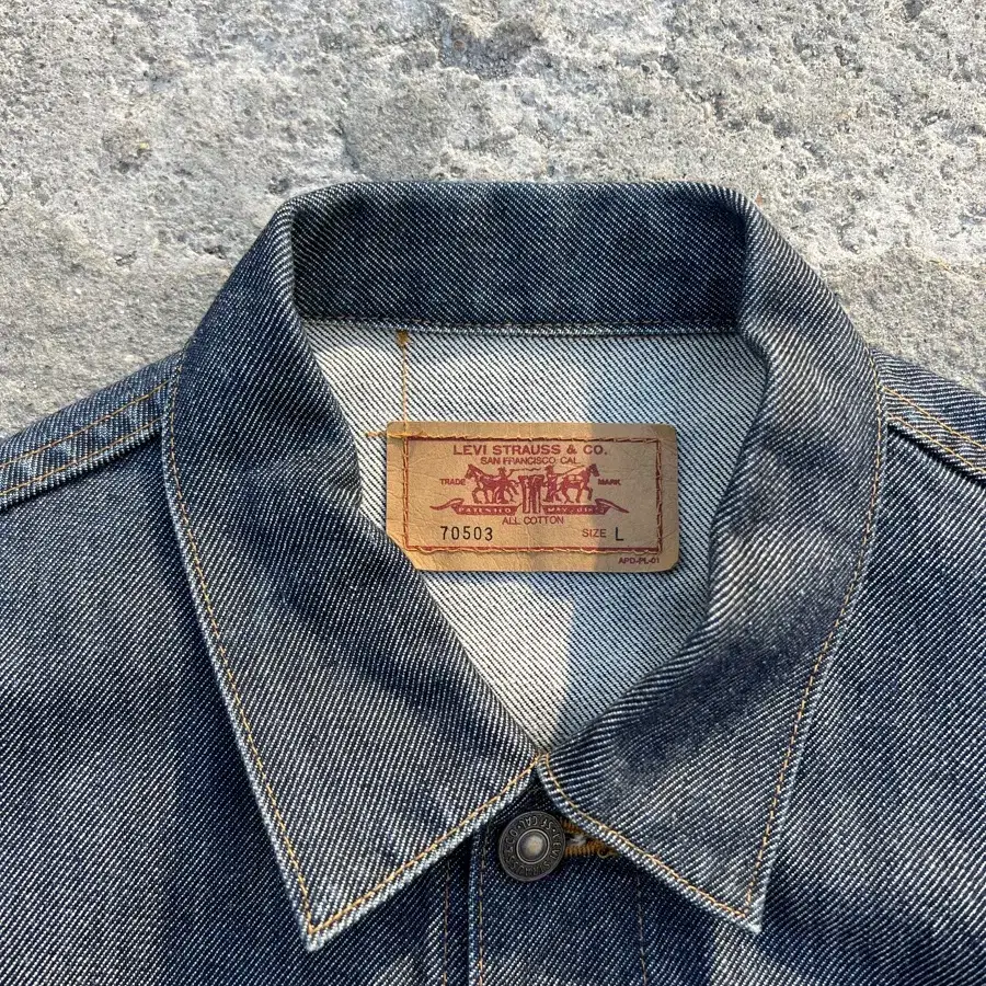 90s LEVIS 70503 1ST DENIM 90s리바이스 1세대자켓