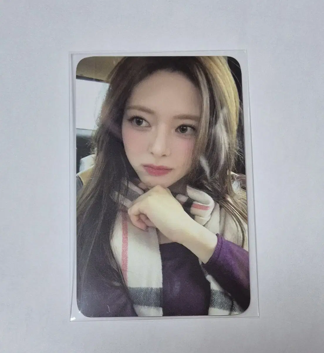 itzy yuna 가요대제전 photocard