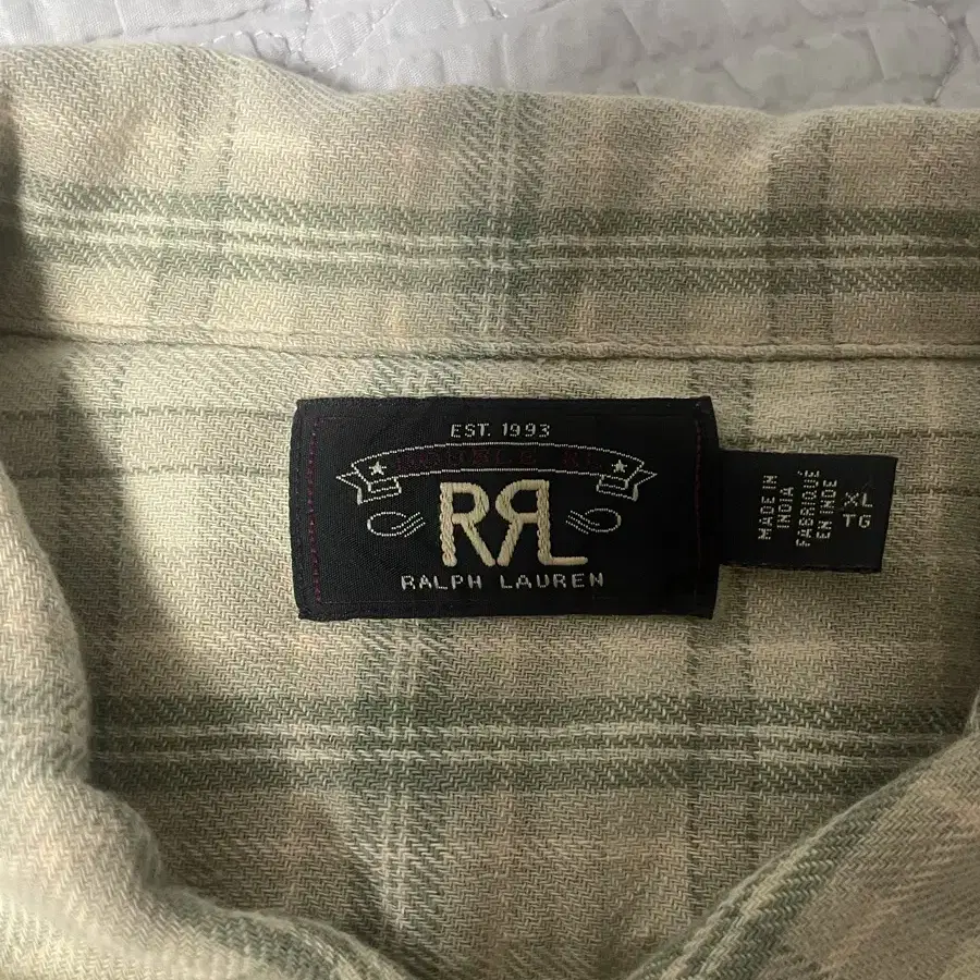 RRL 더블알엘 워크셔츠 XL 판매합니다.