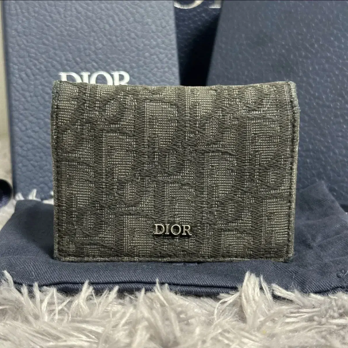 [Full Configuration] Dior Oblique Business Card Holder