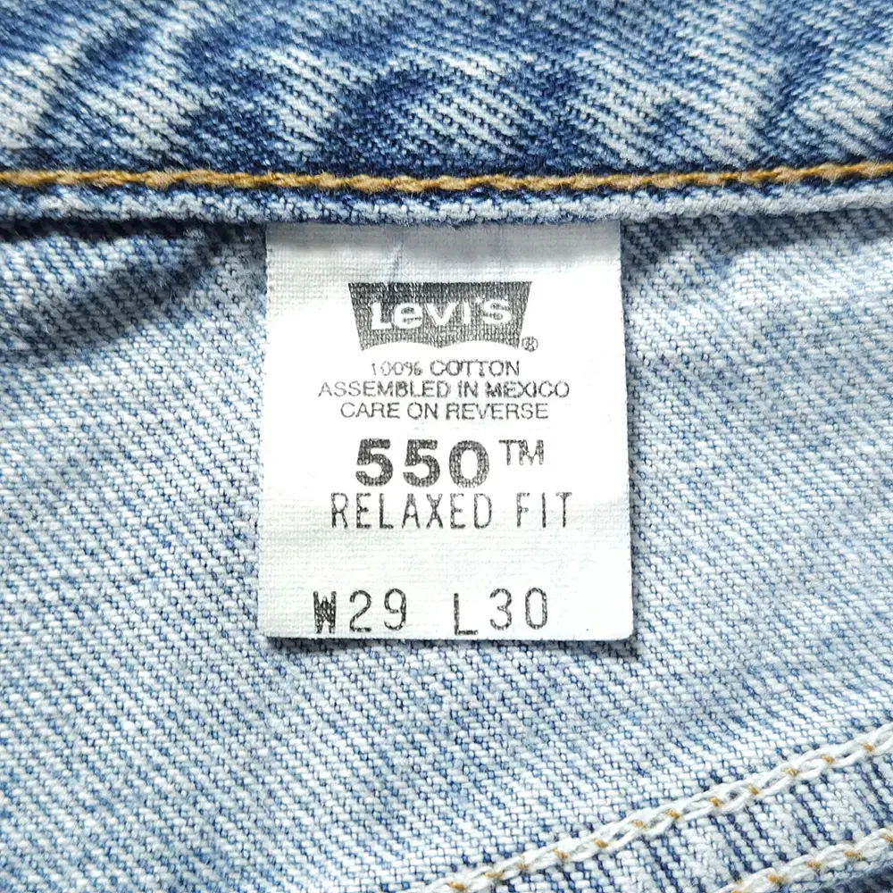 00s Levis 리바이스 550 데님 29X30