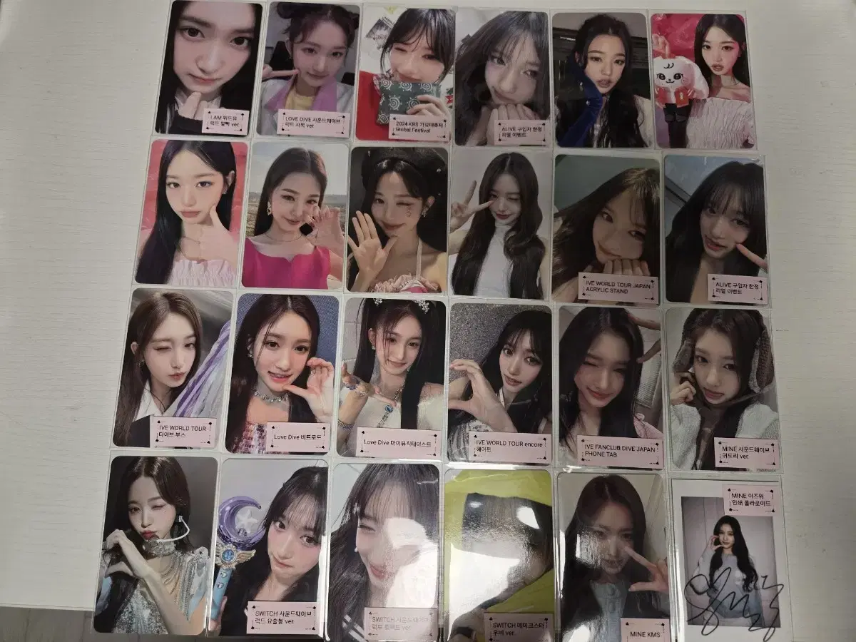 I ive jang wonyoung liz leeseo I sell photocards buncheol Vol. 7