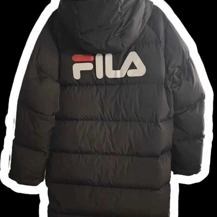 FILA 휠라 투웨이 구스다운 롱패딩 90