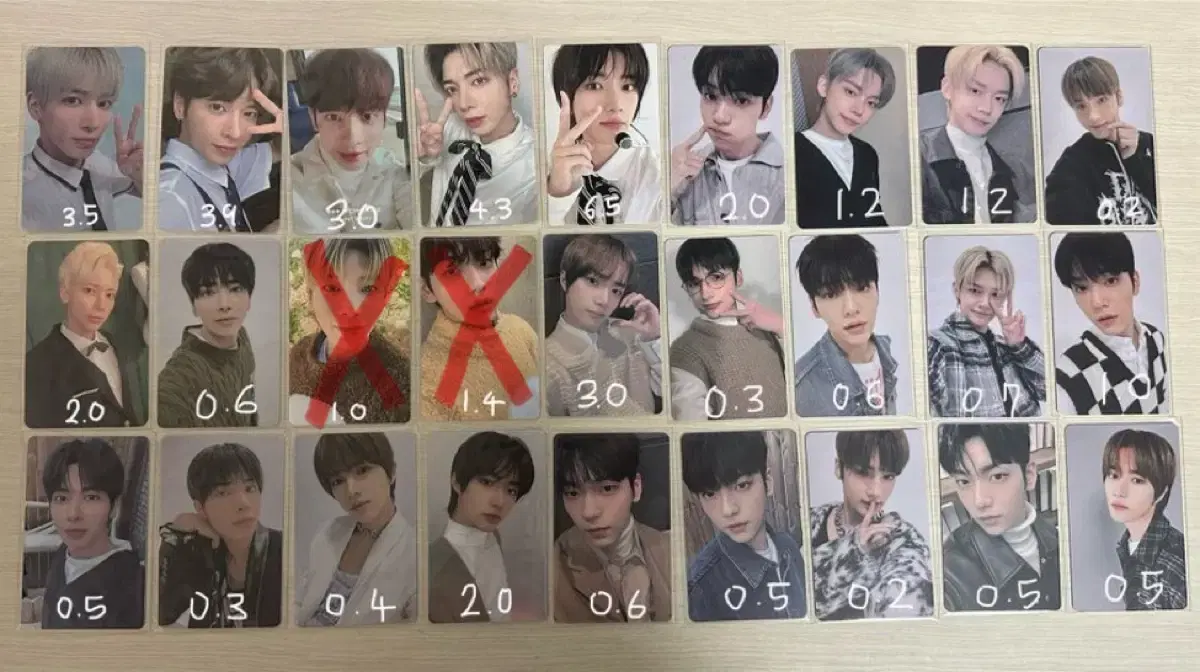 txt photocard sell yeonjun soobin beomgyu taehyun hueningkai tomorrow x together ld