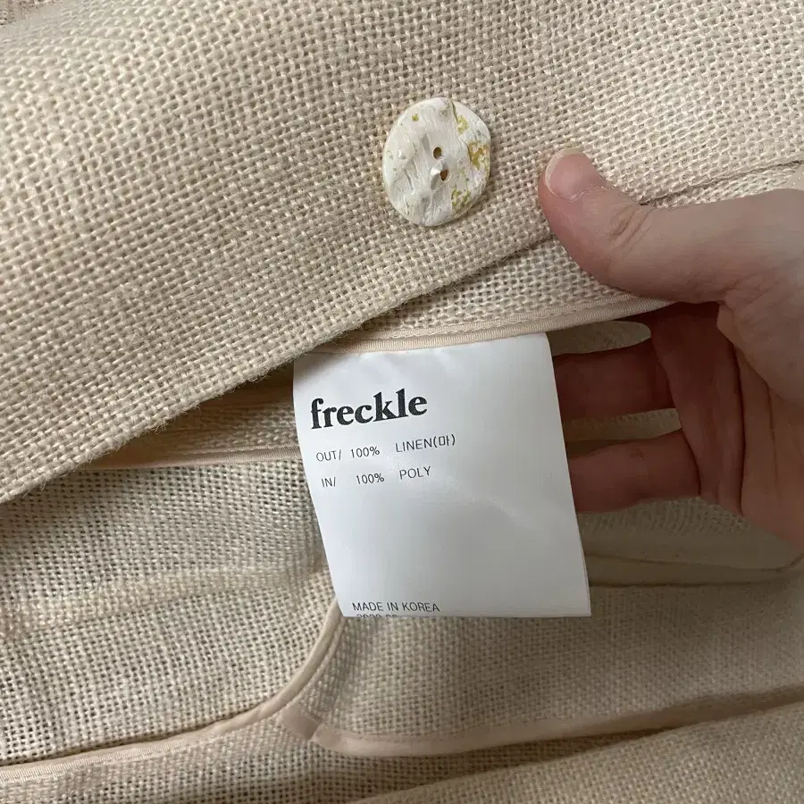 이번주만세일 프레클 freckle 썸머 내추럴 린넨 자켓 위라라 레지나표