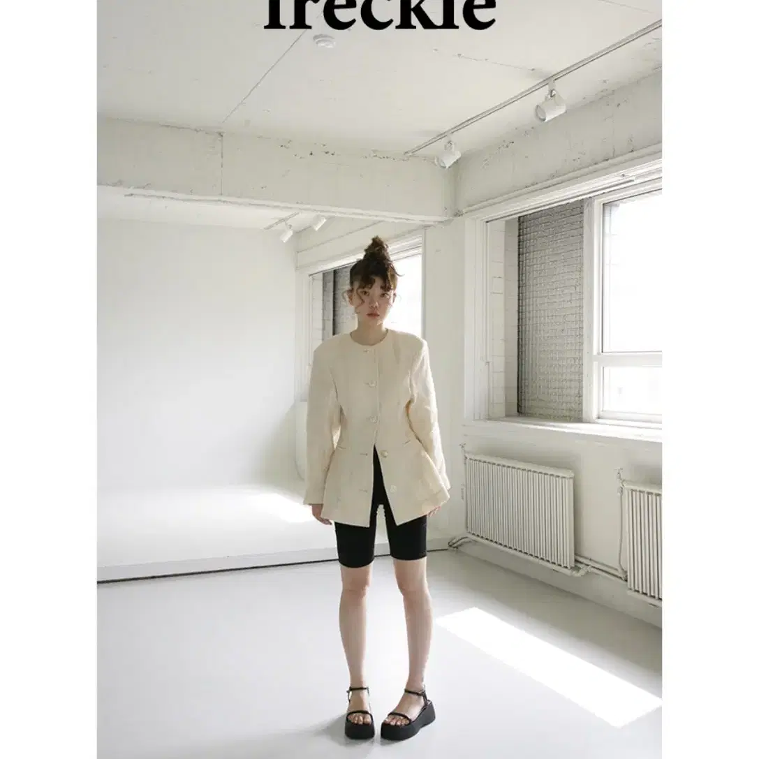 이번주만세일 프레클 freckle 썸머 내추럴 린넨 자켓 위라라 레지나표