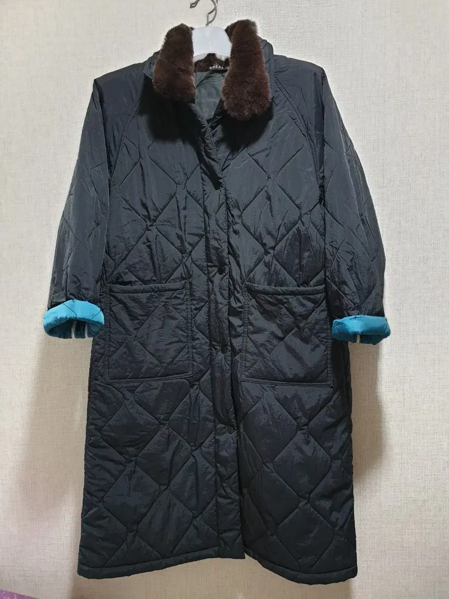 (size 88) Rectal lightweight long padded jumper, colorful padded jacket, winter coat, big size padded jumper