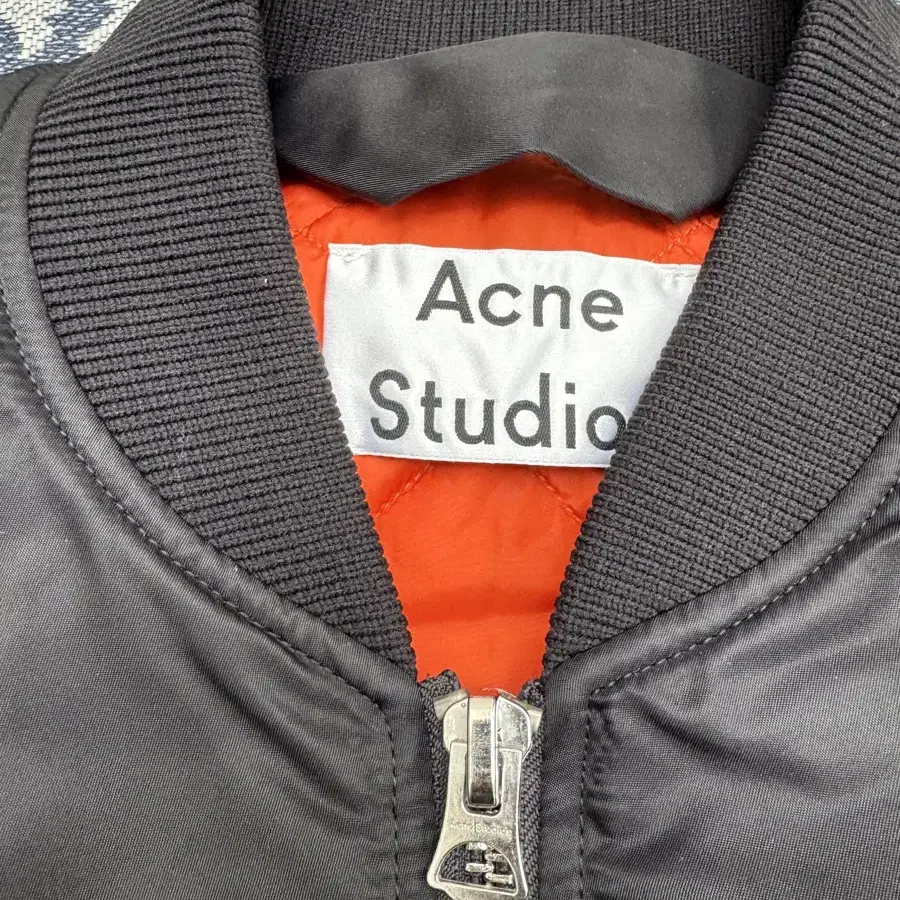 아크네 스튜디오 마키오 봄버 블랙  MA-1  ACNE STUDIOS M