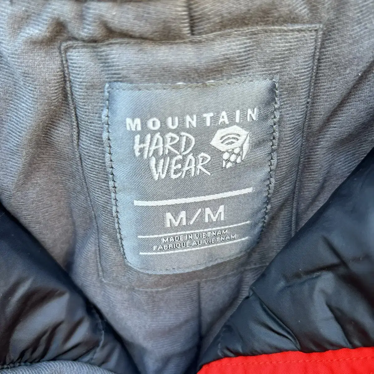 Mountain Hardwear 마운틴 하드웨어 레드 하이킹 팬츠