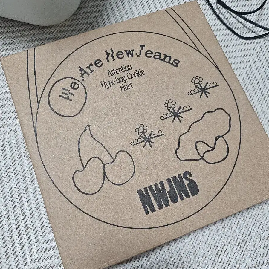 NewJeans 앨범 한정판 가방 블랙