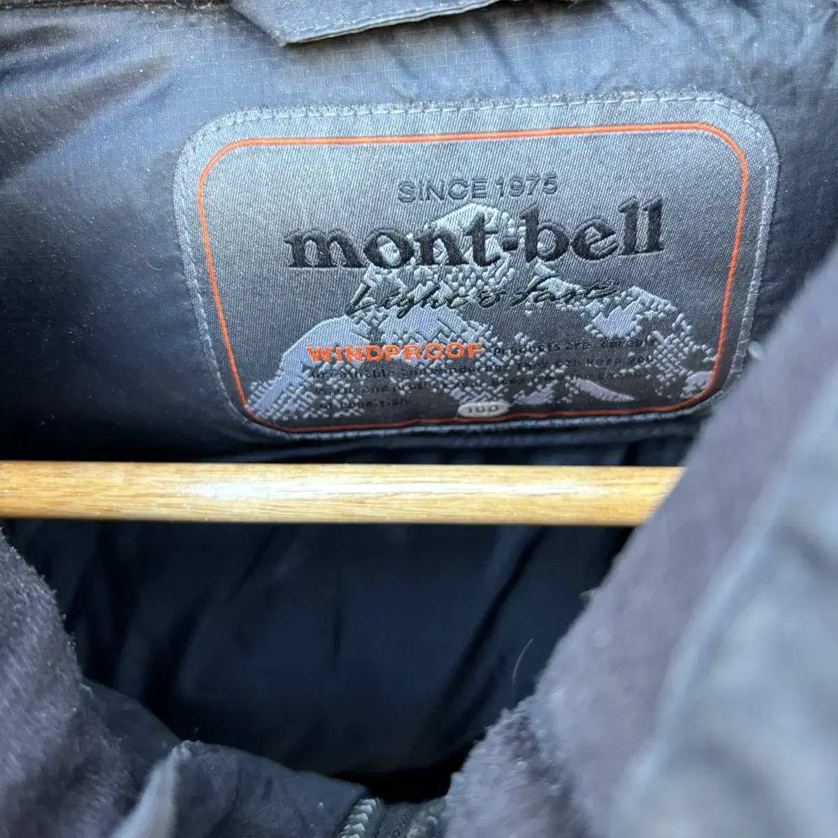 Montbell 몽벨 게일 구스 다운 투톤 패딩자켓