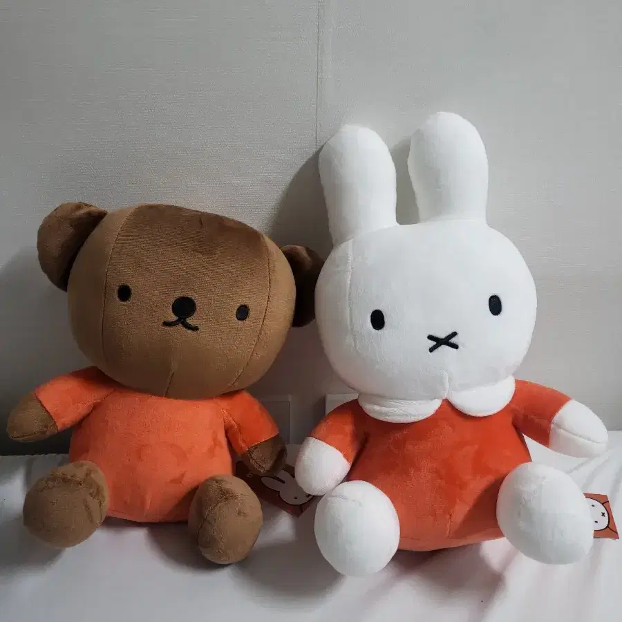 25cm 정품 미피&보리스 인형