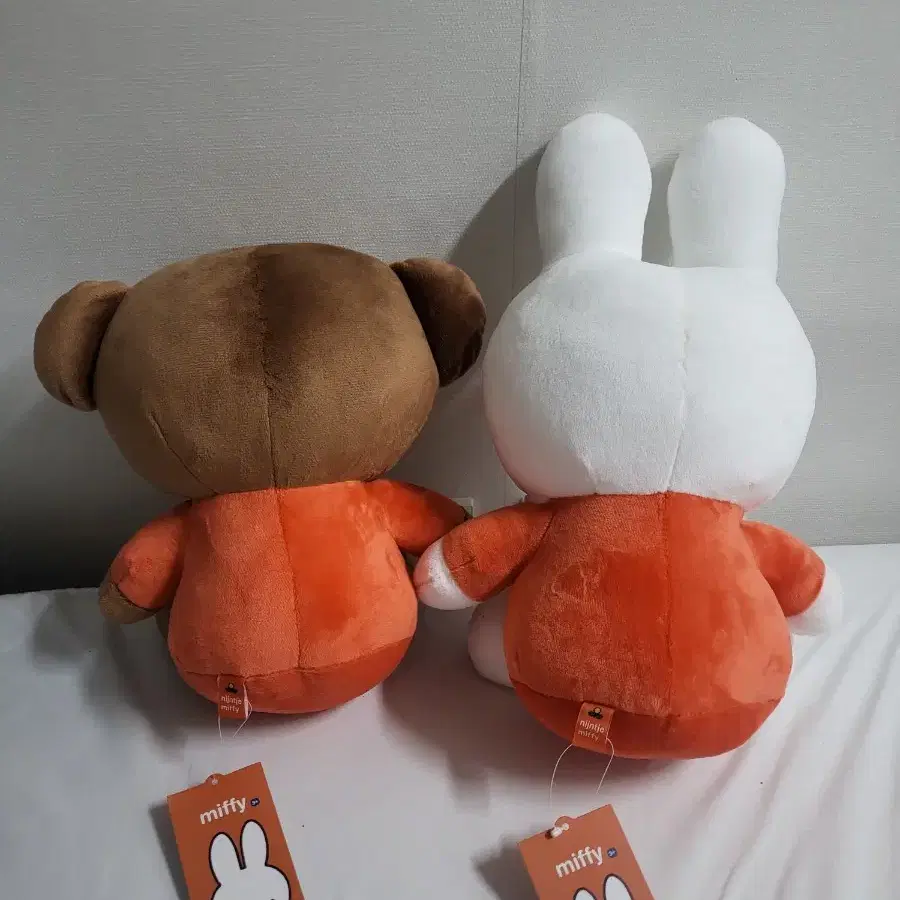 25cm 정품 미피&보리스 인형