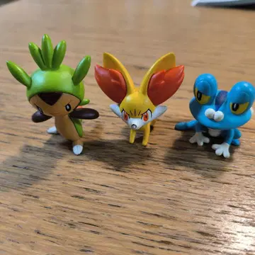 포켓몬 피규어 3체 세트 탄력마론 포코 케로마츠 오삼가