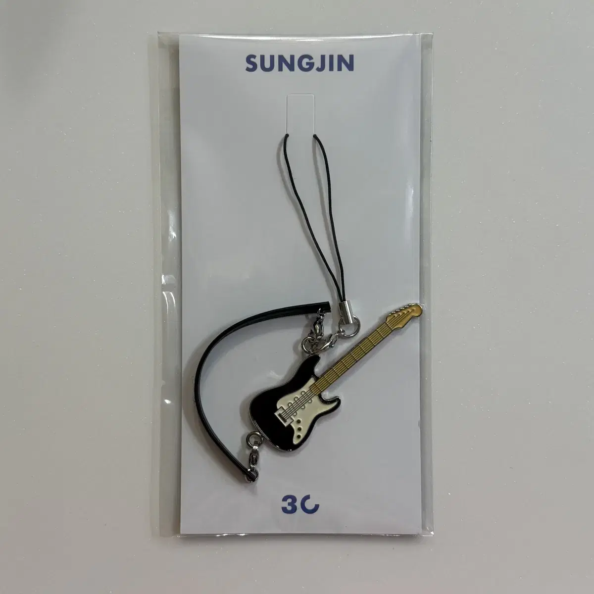 Day 6 Park Sung Jin Solo Concert 30 MD Goods Mini Guitar Strap keyring WTS