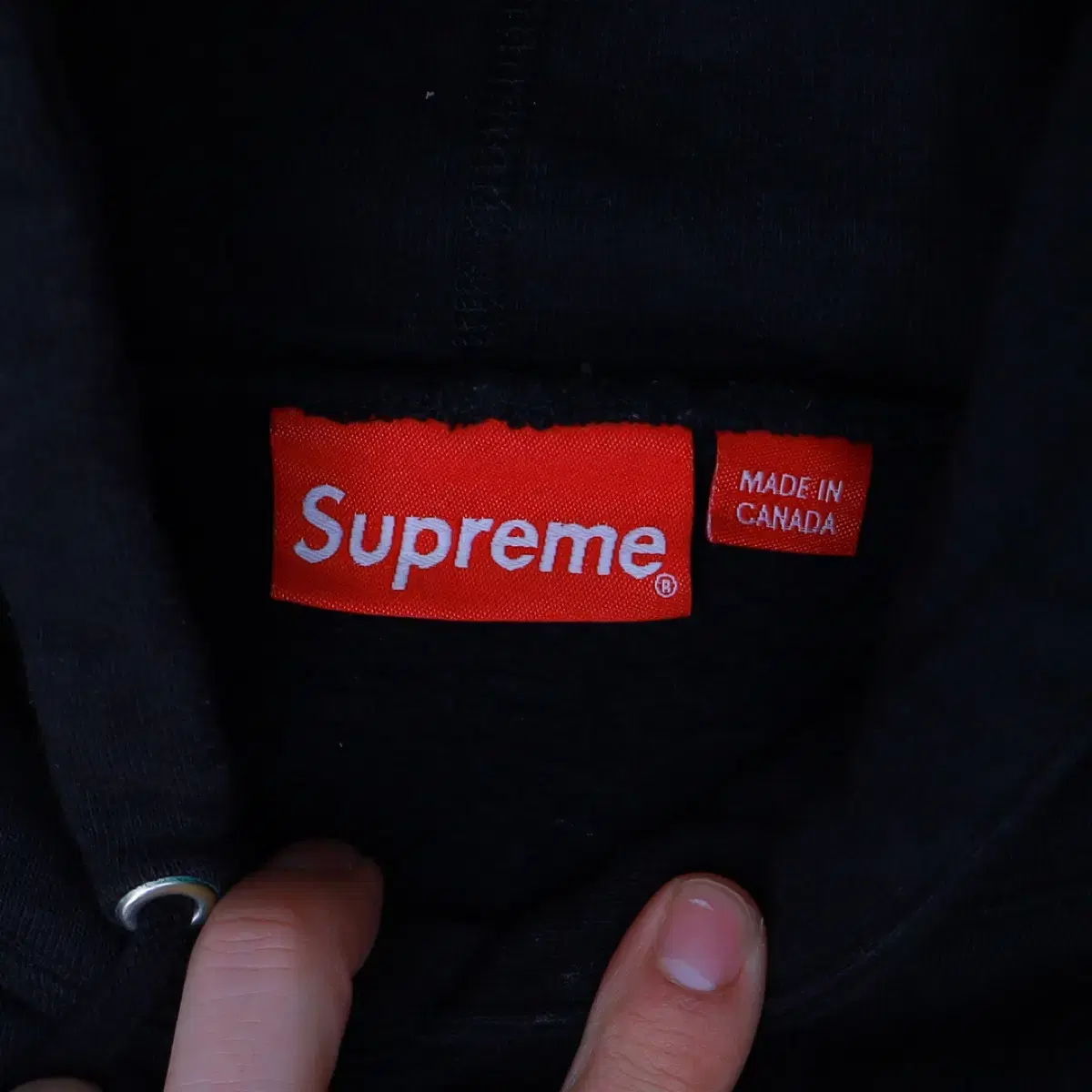 Supreme 슈프림 18SS 낸골딘 후드티셔츠 블랙 XL