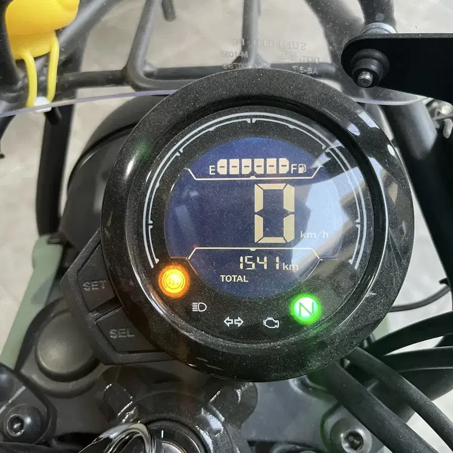 헌터커브ct125그린 무사고 풀옵 1500km